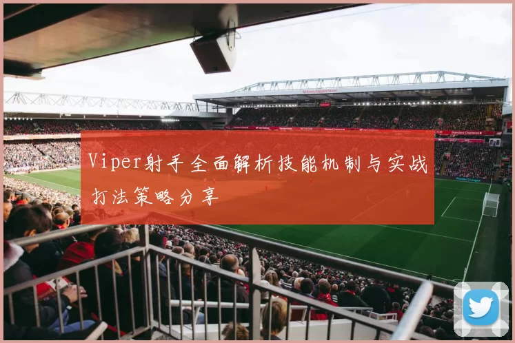 Viper射手全面解析技能机制与实战打法策略分享